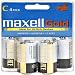 Maxell 4-Pack C Alkaline Batteries (LR14C4PK)