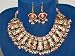 Lac Jewelry-bollywood Lac Red Hand Made Necklace Set and Earrings in Multi Beads-3pc Set(brand New) Free Shipping