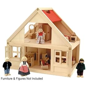 Toy Box - Doll House - Wooden