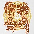 Aboriginal and Native Tribal Symbols Novelty toddler T Shirt