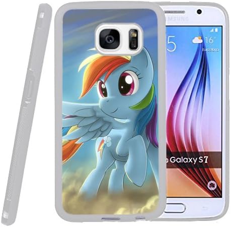 Galaxy S7 Case,My Little Pony Rainbow Dash [Rugged Armor] Resilient Ultimate Protection from Drops and Impacts for Samsung Galaxy S7 (2016)