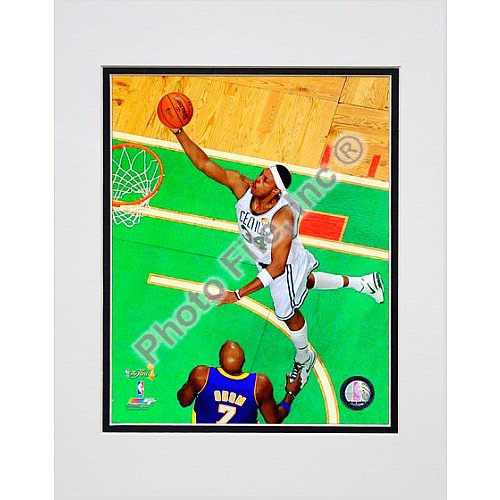Photo File Boston Celtics Paul Pierce 2010 Nba Finals Game 4 8X10 Framed Photo