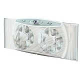 Holmes Window Fan with Digital Thermostat