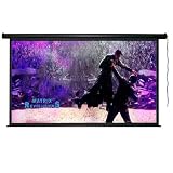 Aosom 106' Hdtv Projector Screen 92'x52'-black Case