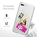 Case for iPhone 7 Plus , GBD Clear Ultra Slim Scratch Drop Resistant TPU&Hard PC Cover for iPhone 7 Plus (5.5inch Clear)