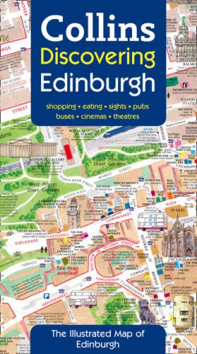 discovering edinburgh map collins