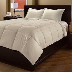 Aeolus Down Microfiber Dobby Plaid Comforter Mini Set Aeolus Down Microfiber Dobby Plaid Comforter Mini Set