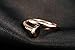 ROXI 18k Rose Gold Plated Custom personalized Nail Ring Pure Hand-made Unique Elegant (Sizes 6 7 8)