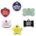 LuckyPet Durable Plastic Pet ID Tag, Outlasts Aluminum Tags for The Same Price, Custom Engraved, Small Pink Heart