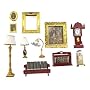 Melissa & Doug Deluxe Doll-House Living Room Accessories