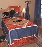 IMAGE OF Lodge Twin Three Piece Bedding Ensemble