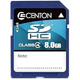 Centon 8 GB Flash Memory Card SD0250 (Blue)