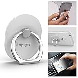 【Spigen】 スマホ リング, スタイルリング [落下防止 + スタンド機能 + 車載ホルダー] iPhone6s / iPhone6s Plus / iPhone 6 / Galaxy / Xperia Z5 / Nexus 5X / タブレット ケース 対応 (シルバー ) SGP11760