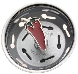 Billy-Joe Homewares 7140  Enamel Hot Chili Kitchen Strainer
