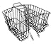 Wald 535 Rear Twin Bicycle Carrier Basket (18 x 7.5 x 12)