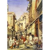 A Street in Lahore, by William Carpenter (Print On Demand)