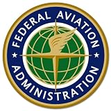Federal Aviation Administration bumper sticker 4" x 4"