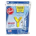 Hoover 4010100Y 3 Count Hoover Type Y Allergen Vacuum Bags