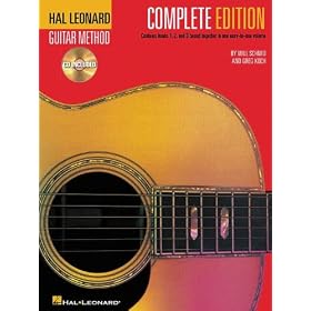 Hal Leonard Guitar Method - Complete Edition - Books 1, 2 and 3 with CD