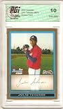Julio Teheran 2009 Bowman Gold Rookie Card #BP4 PGI 10
