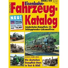 Eisenbahn-Fahrzeug-Katalog, Bd.12, L�nderbahn-Dampfloks (I), Schlepptender-Lokomotiven