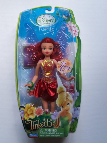 Childrens Toyshop  Toys : Disney Fairies Rosetta Fairy - Wings Flutter
