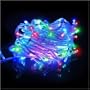 LED Icicle String Christmas Rope Light 32 ft /10m, 100 ct. MultiColor Lights