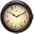 Infinity Instruments Precedent Wall Clock