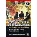 Corporate Governance and Regulatory Impact on Mergers and Acquisitions (Research and Analysis on Activity Worldwide Since 1990) (Quantitative Finance Series) (Hardcover)