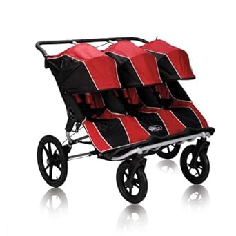 Baby Jogger Summit XC Triple Stroller Red/Black