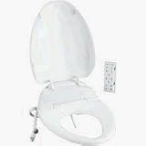 KOHLER K-4709-0 C3-200 Elongated Toilet Seat with Bidet Functionality and In-Line Heater, White
