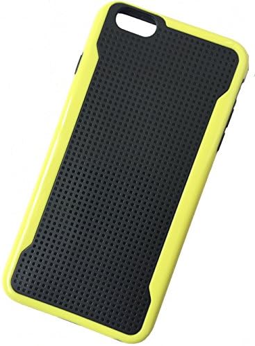Acat Premium TPU Grid Soft Silicone Case for iphone 6s / iphone 6 4.7 inch Yellow