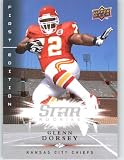 Glenn Dorsey RC (RC - Rookie Card) Kansas City Chiefs / 2008 Upper Deck First Edition Football Card # 213 / NFL Football Trading Card in Screwdown!