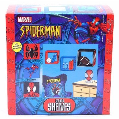 Spider-Man Set of 3 Wall Shelves