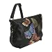Anuschka Crsna Shoulder Bag: Ethereal Butterfly Ebony