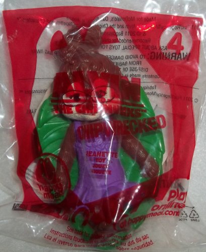 2011 Mcdonalds Alvin & the Chipmunks Chipwrecked # 4 Jeanette