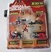 Small Soldiers Small Micro Die Cast Set - Razor Blade Chooper With Brick Bazooka - Skate A Pult With Arcger - Power Drill Cycle With Punch It - Exclusive Archer Figure - Buzzsaw Tank With Chip Hazzard By Kenner in 1998 - These are only very small toys - The packet is in poor condition_s-2