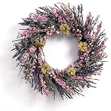18 &acute; Pussy Willow with Flowers Wreath - B000OTD1W6