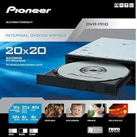 Internal DVD cd Writer Black by Pioneer