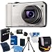 Sony Cyber-Shot DSC-H70 16.1 MP Digital Still Camera with 10x Wide-Angle Optical Zoom G Lens and 3.0-inch LCD (Silver) 16GB Bundle with 16 GB Memory Card, Battery, Camera Carrying Case, Memory Card Reader, Mini Tripod, Screen Protectors, and Cleaning Kit