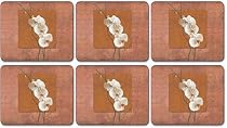 Jason D2124 Golden Orchid Coasters, Set of 6