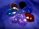 Review Green Man  / CRY91 Feng Shui Crystal Leaf Drop 50mm + Chain Rainbow
