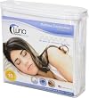 Luna Premium Hypoallergenic Zippered Bed Bug Proof Mattress Encasement 9" Height - Queen Size - Made In The USA