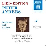 Peter Anders - Lieder Vol. 2 Beethoven, Wolf & R. Strauss, Historical Recordings from 1943 - 49 ( CD on Demand ) ( Audio CD ) - B00112B78U