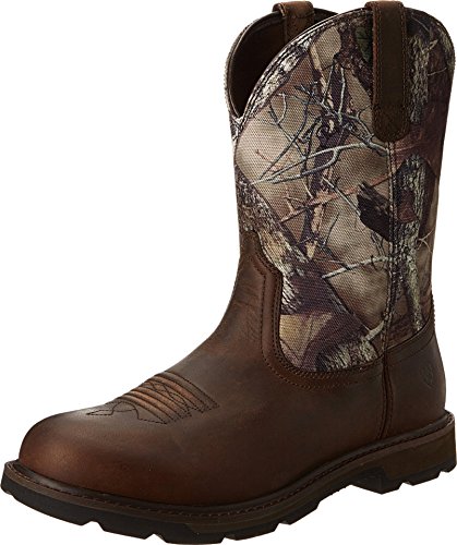 Ariat Men's Groundbreaker Pull-On Work Boot Round Toe