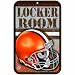 NFL Cleveland Browns 11-by-17-Inch Locker Room Sign