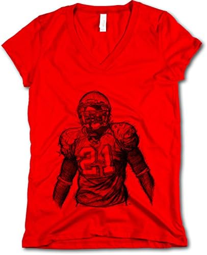 500 Level Women's Frank Gore NFLPA Officially Licensed San Francisco 49ers V-Neck M White