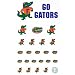 Florida Gators Round Decals