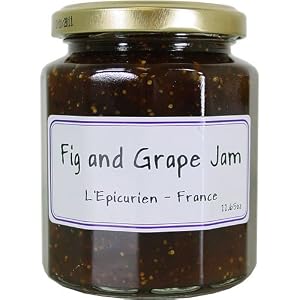 Fig and Grape Jam - All Natural French Recipe - L