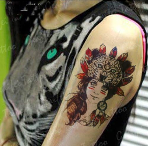 GC Fashion Back Forearm Hand Like True Indian Beauty Temporary Tattoo Sticker For Men and Women GF26